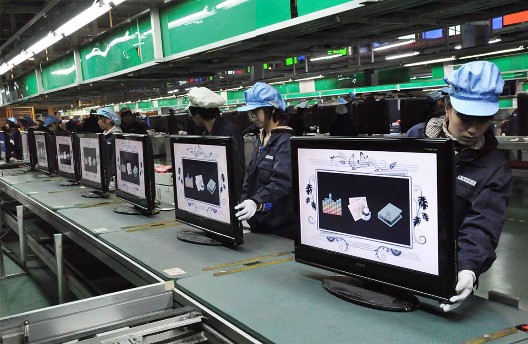 El cambio en el patrón manufacturero de China