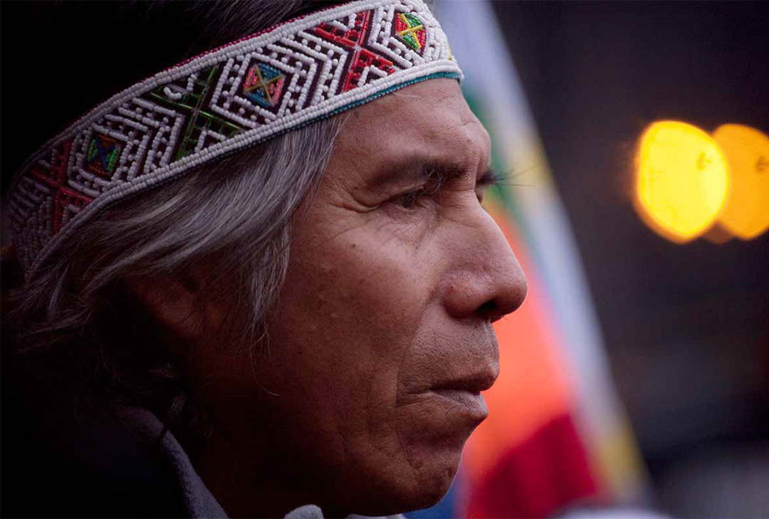 En diálogo con el líder qom Félix Díaz