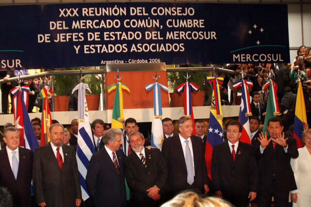 El Mercosur y la Unasur en la actual coyuntura