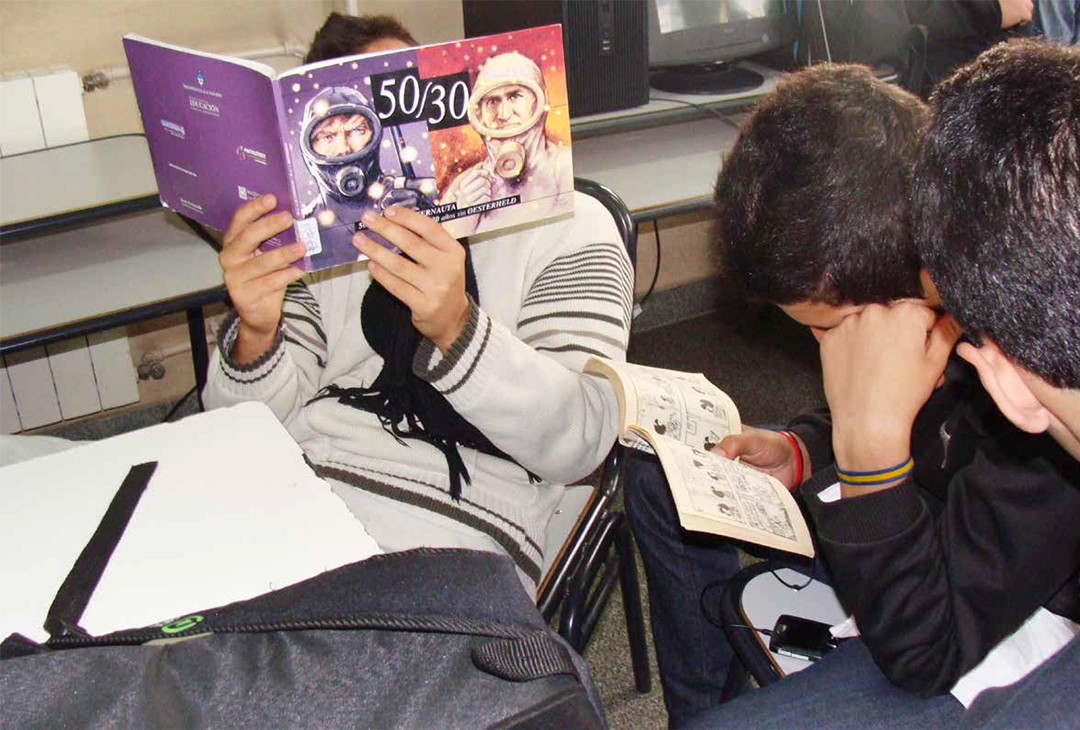 Los nuevos sujetos de la escuela secundaria: a la conquista de los signos