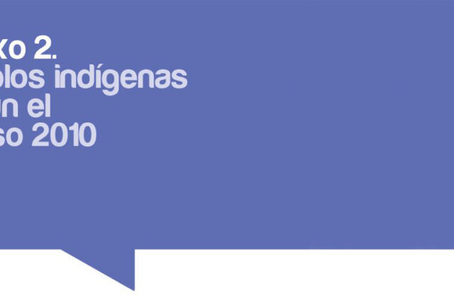Anexo 2. Pueblos indígenas según el Censo 2010