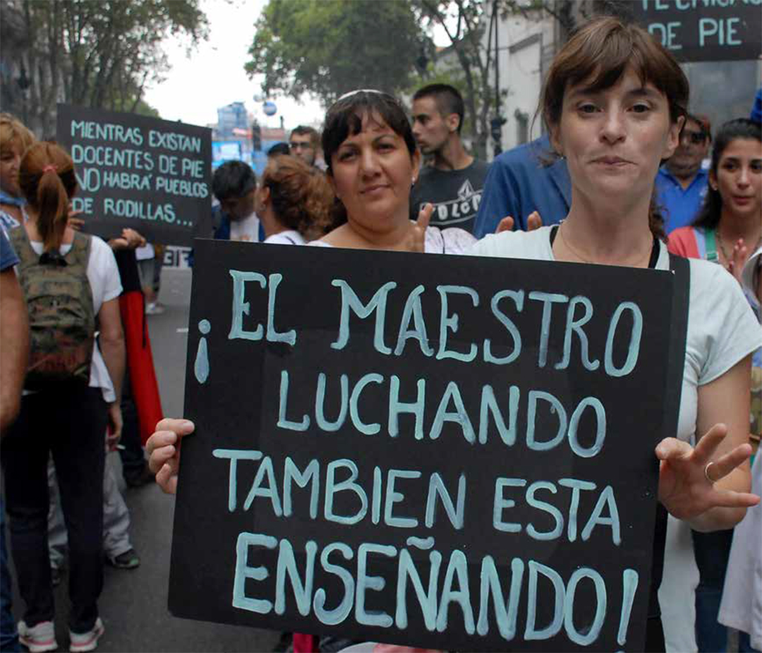 “Lo único que logró la idea de desintegrarnos fue que nos uniéramos entre las instituciones y al interior de las instituciones”