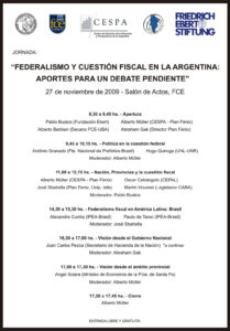 2009Federalismo