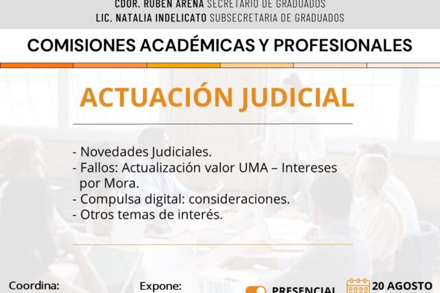 Actuación Judicial